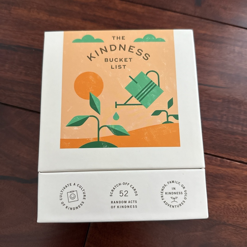 The Kindness Bucket List: 52 Scratch-Off Cards for Random Acts of Kindness